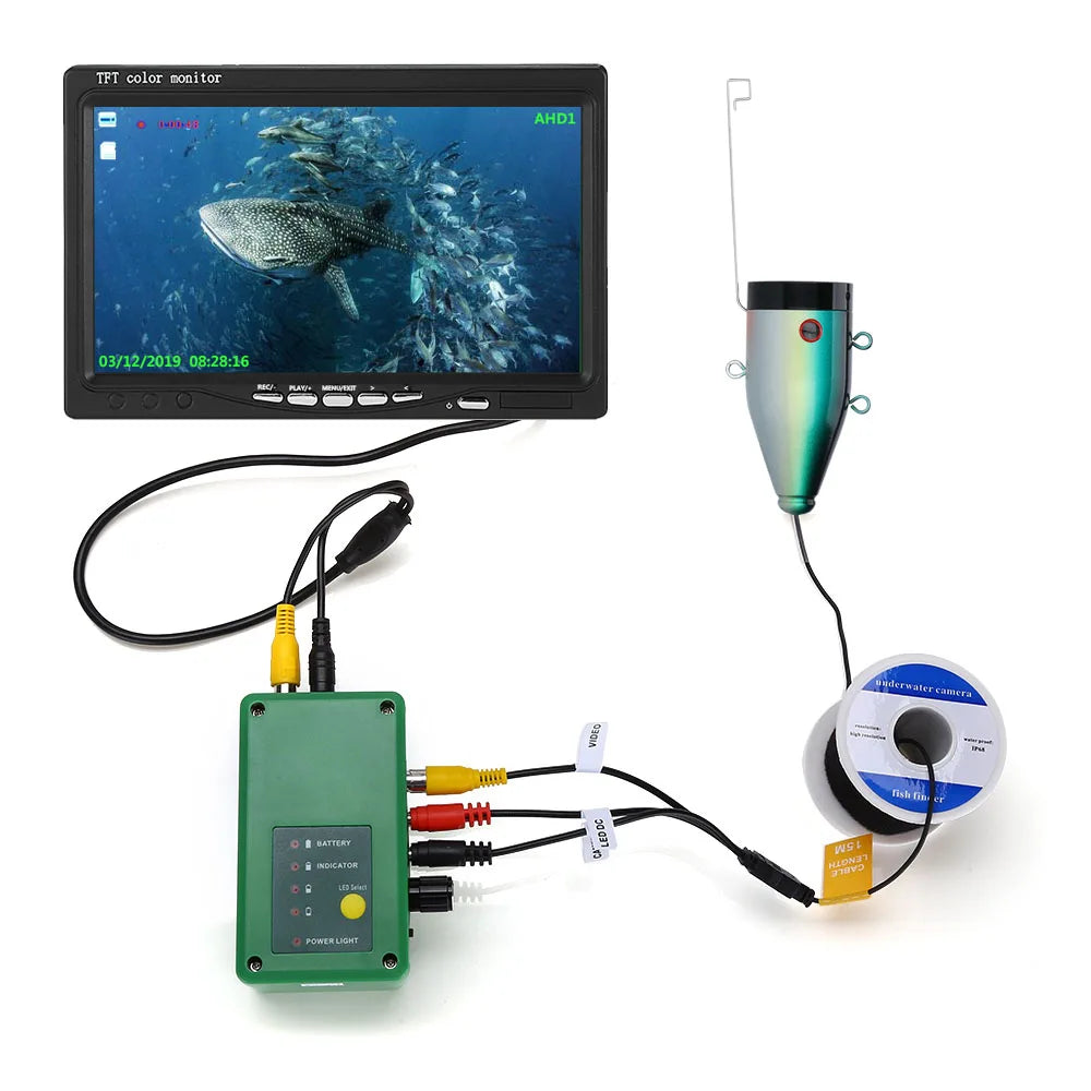 Underwater Fishing Camera 7 Inch HD1080P With Infrared LEDs