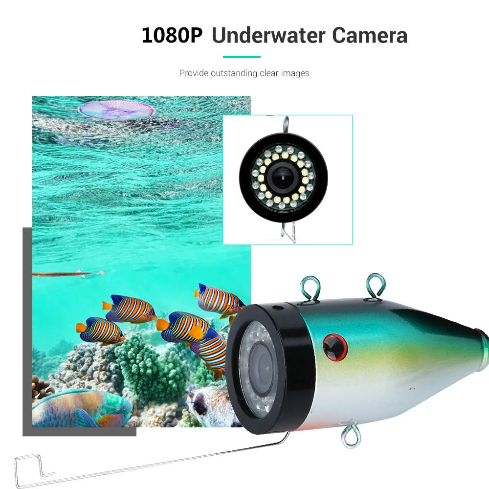 Underwater Fishing Camera 7 Inch HD1080P With Infrared LEDs