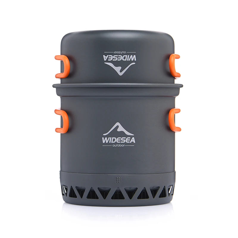 Widesea Camping 1.3L 2.3L Cookware Outdoor Cooking Set