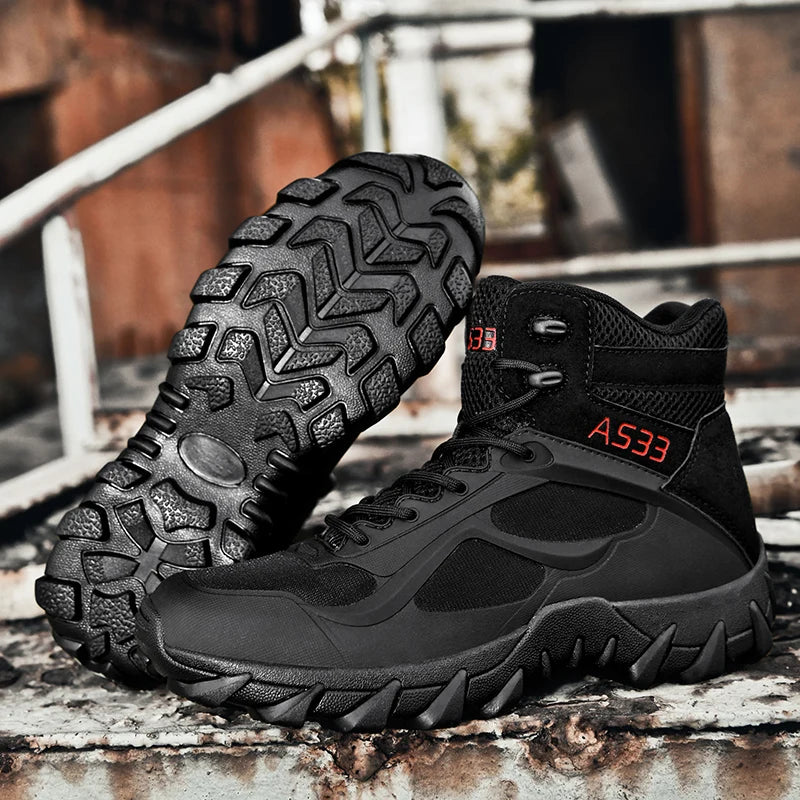 Men's Tactical Boots Anti Collision Durable Hiking Outdoor