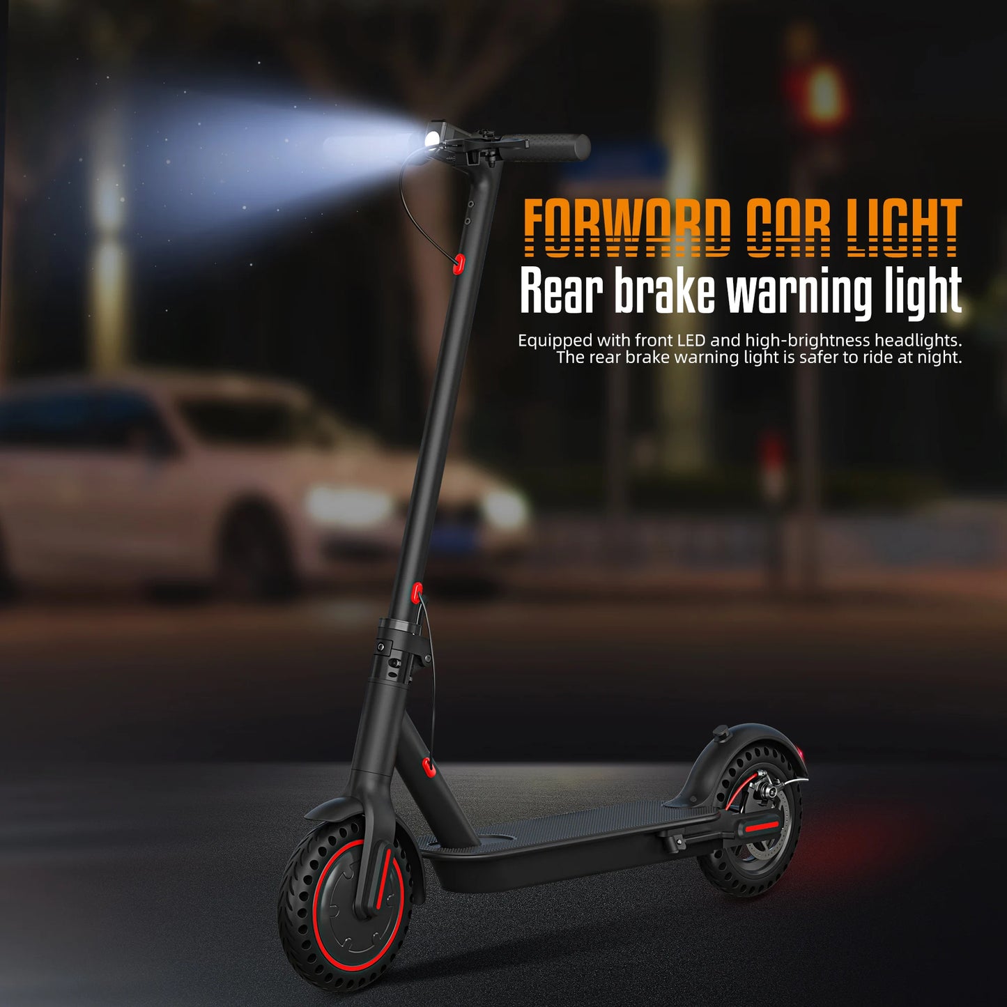 350W Foldable Electric Scooter for Adults Teens Lightweight