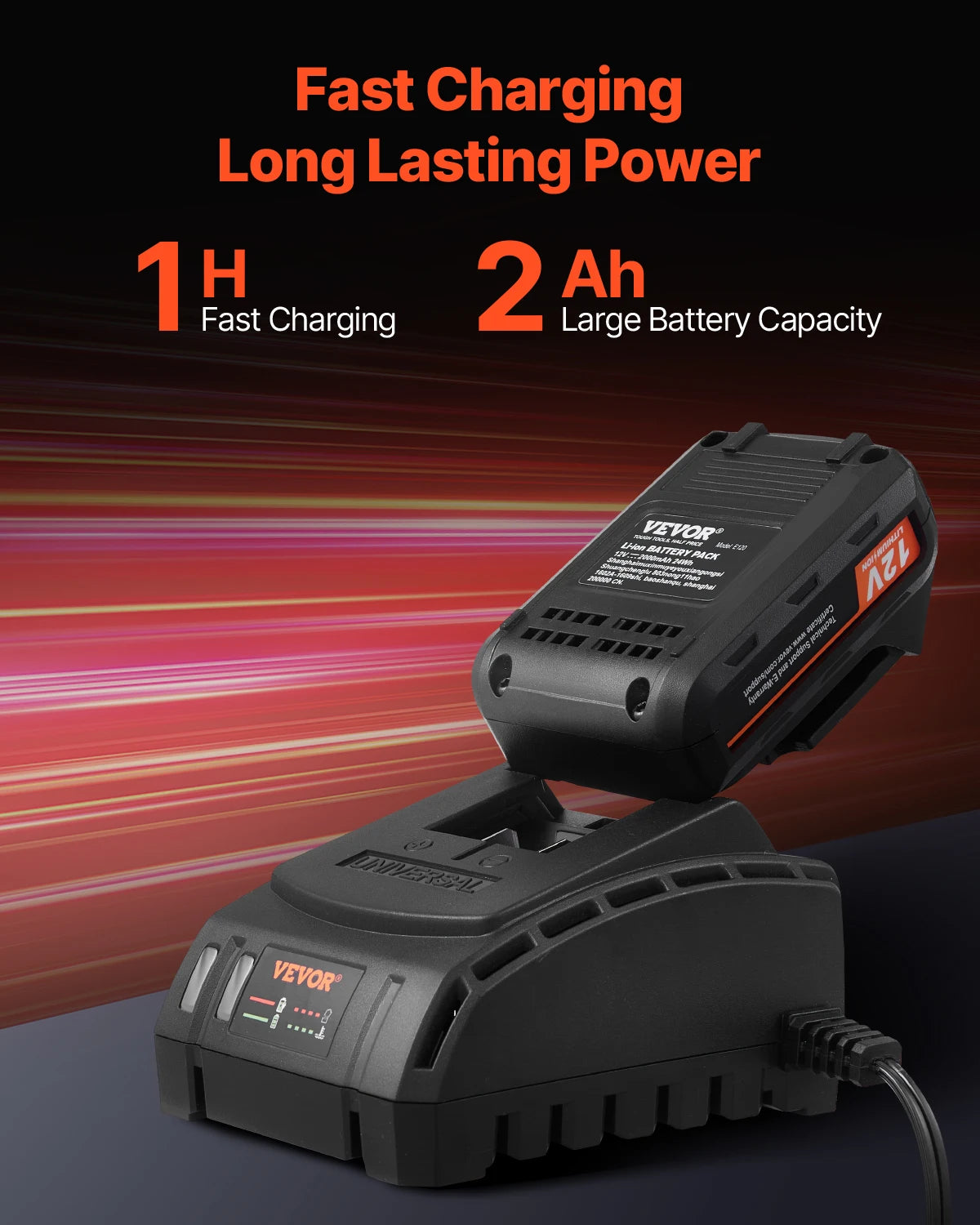 SucceBuy Cordless 2 Tool Power Drill And Impact Driver Kit