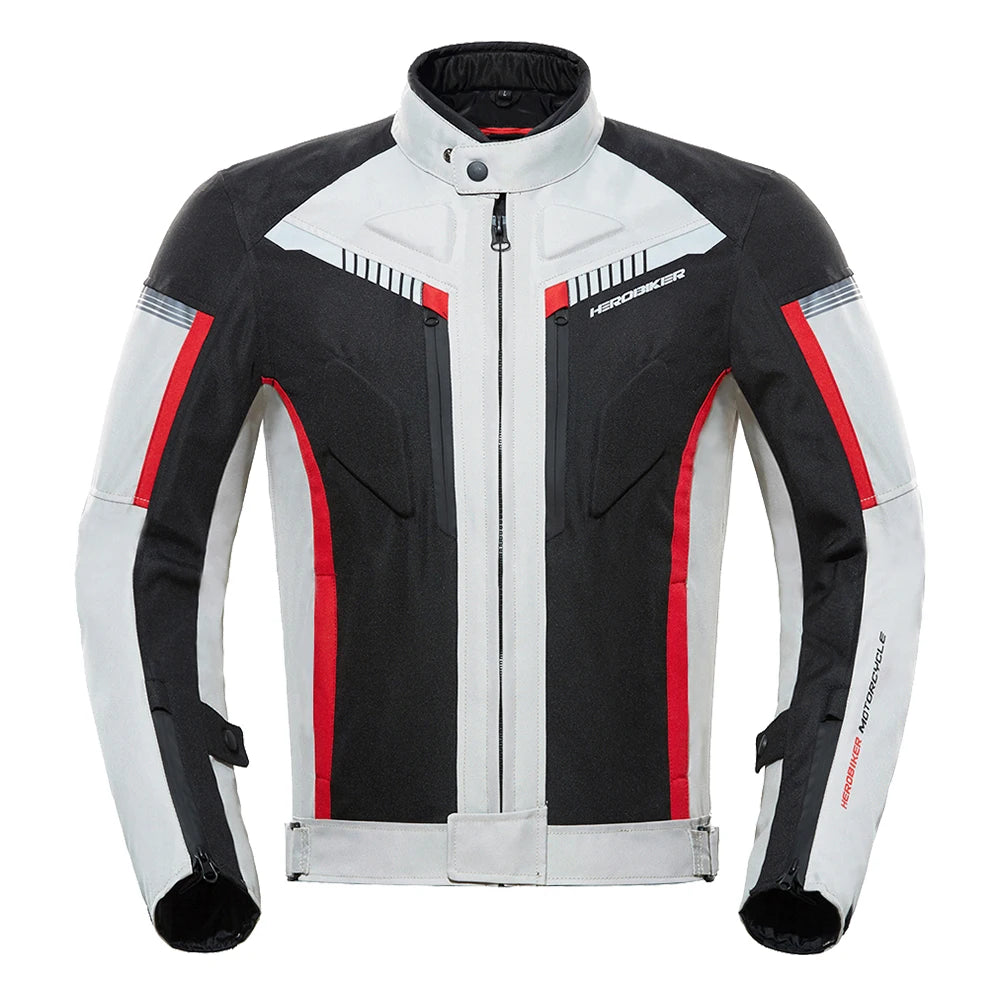 HEROBIKER Waterproof Motorcycle Jacket Man Racing Jacket Wearable Pants