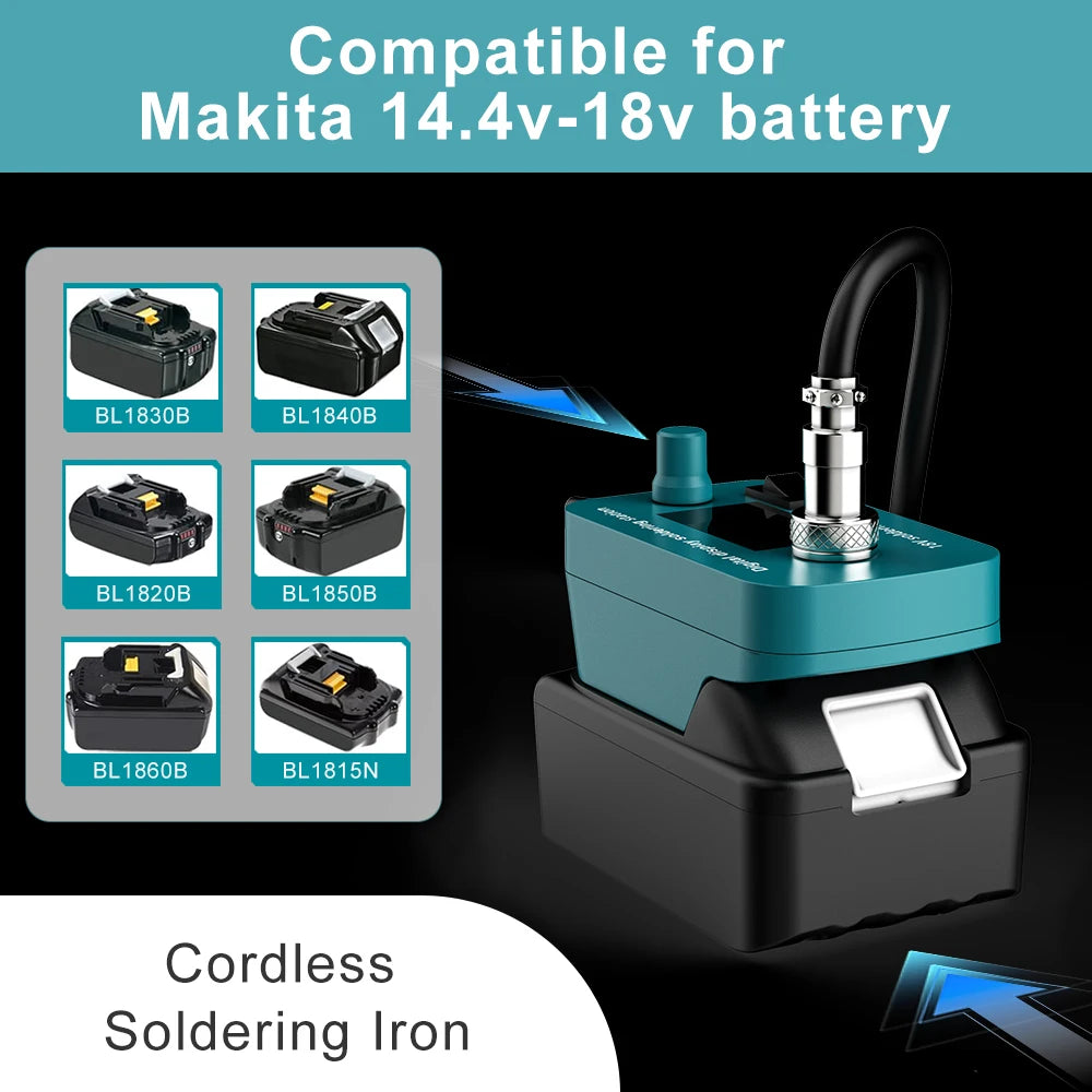 Cordless Electric Soldering Iron Station Tool For Makita 18V