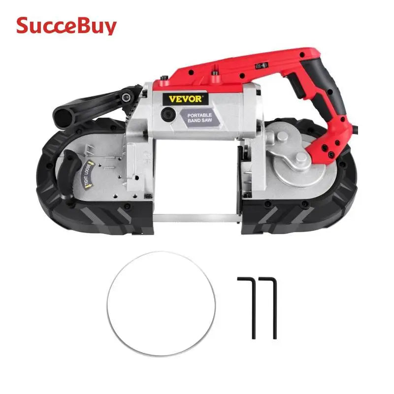 SucceBuy Portable Band Saw 5 Inch Cordless 10 Amp Motor