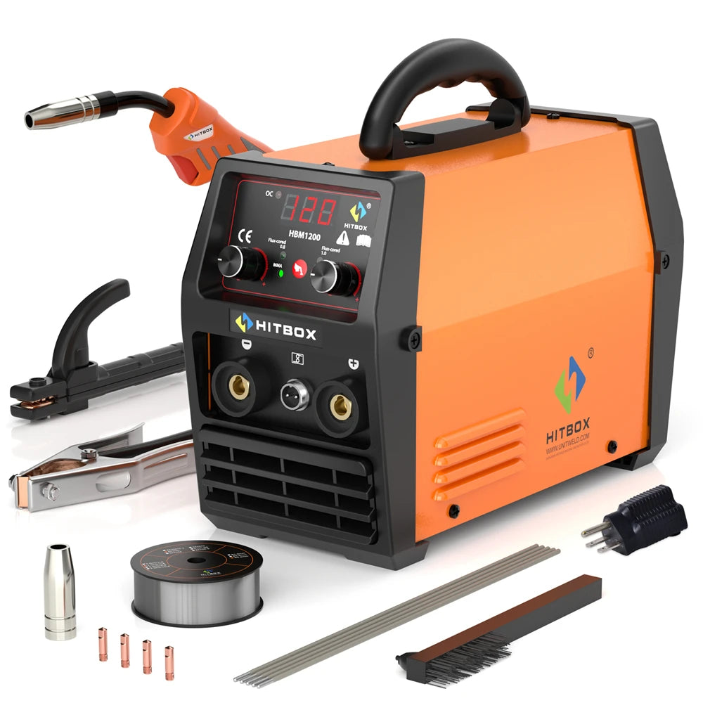 Hitbox HBM1200 3 In 1 Mig Tig Arc Welding Machine Welder