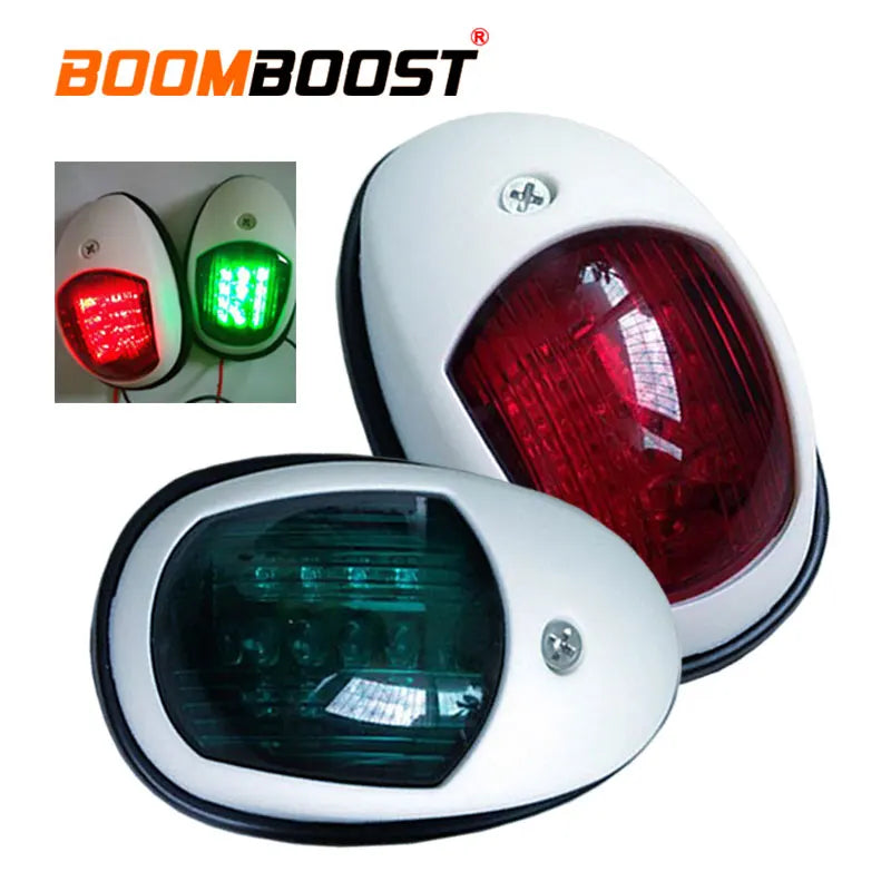 ABS Navigation Light Waterproof Red Green LED 12V Boat
