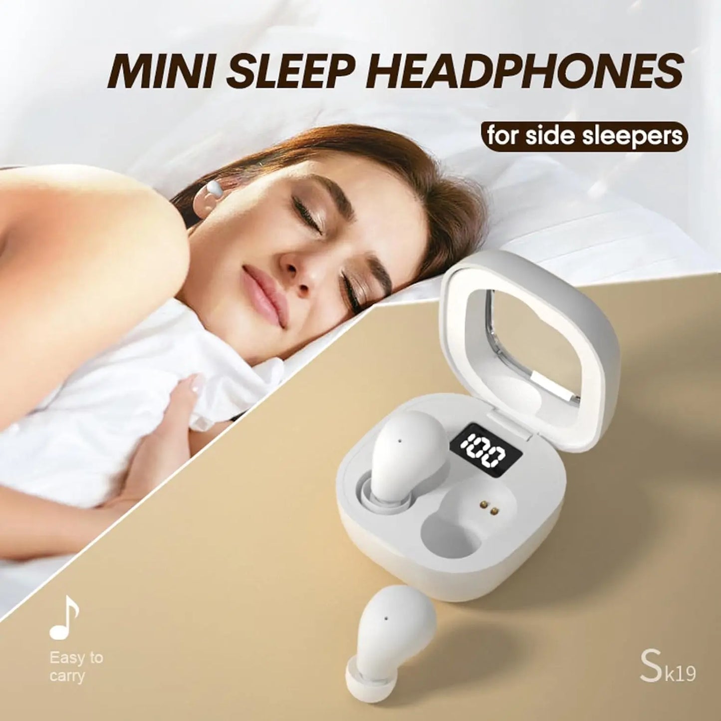 Smallest Invisible Mini Earbuds Wireless Bluetooth for Small Ear Canals