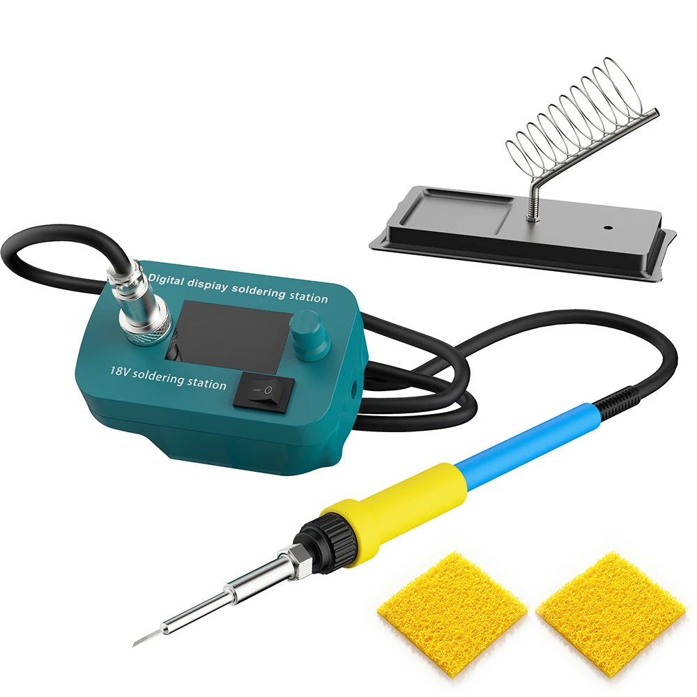 Cordless Electric Soldering Iron Station Tool For Makita 18V