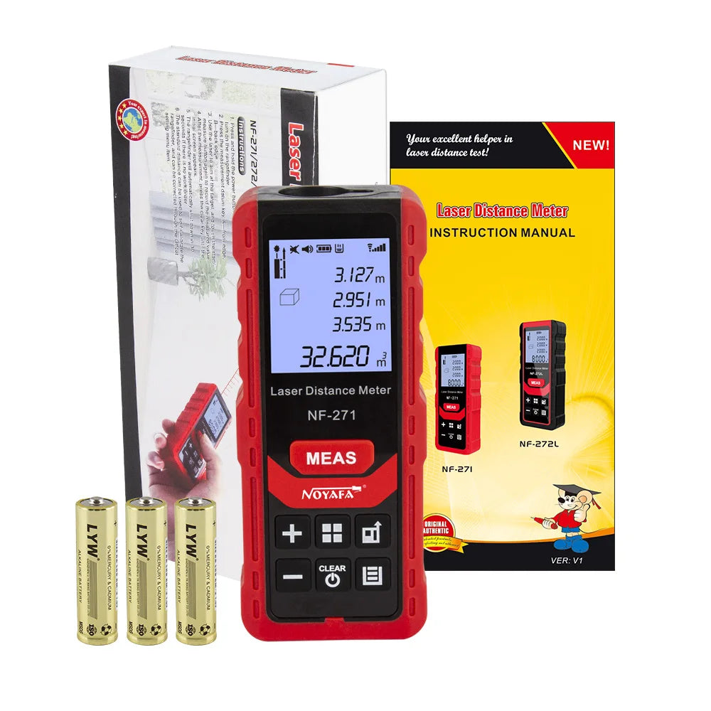Noyafa NF 271 Laser Distance Meter 40M 80M Range Finder