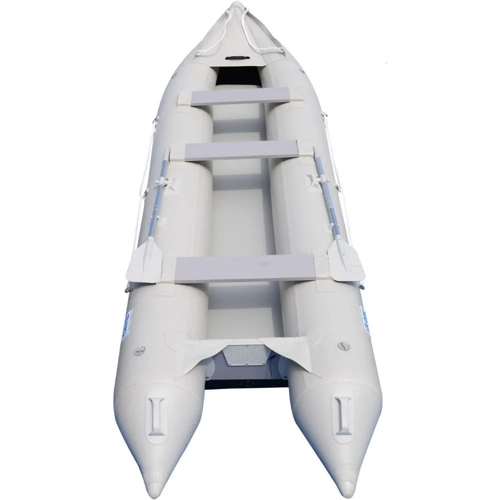 15.4Ft Inflatable Kayak Fishing Tender 4 Person Kayaks