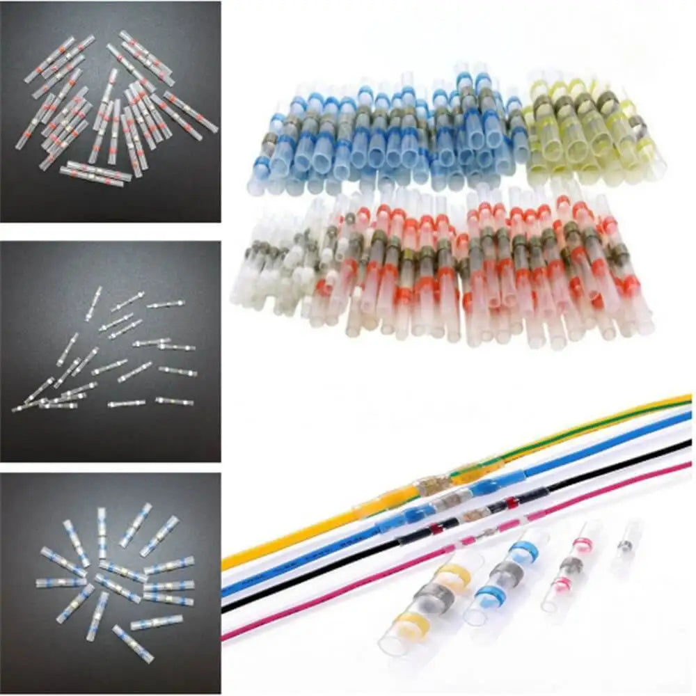 Heat Shrink Solder Seal Sleeve Terminals 250Pcs Connectors
