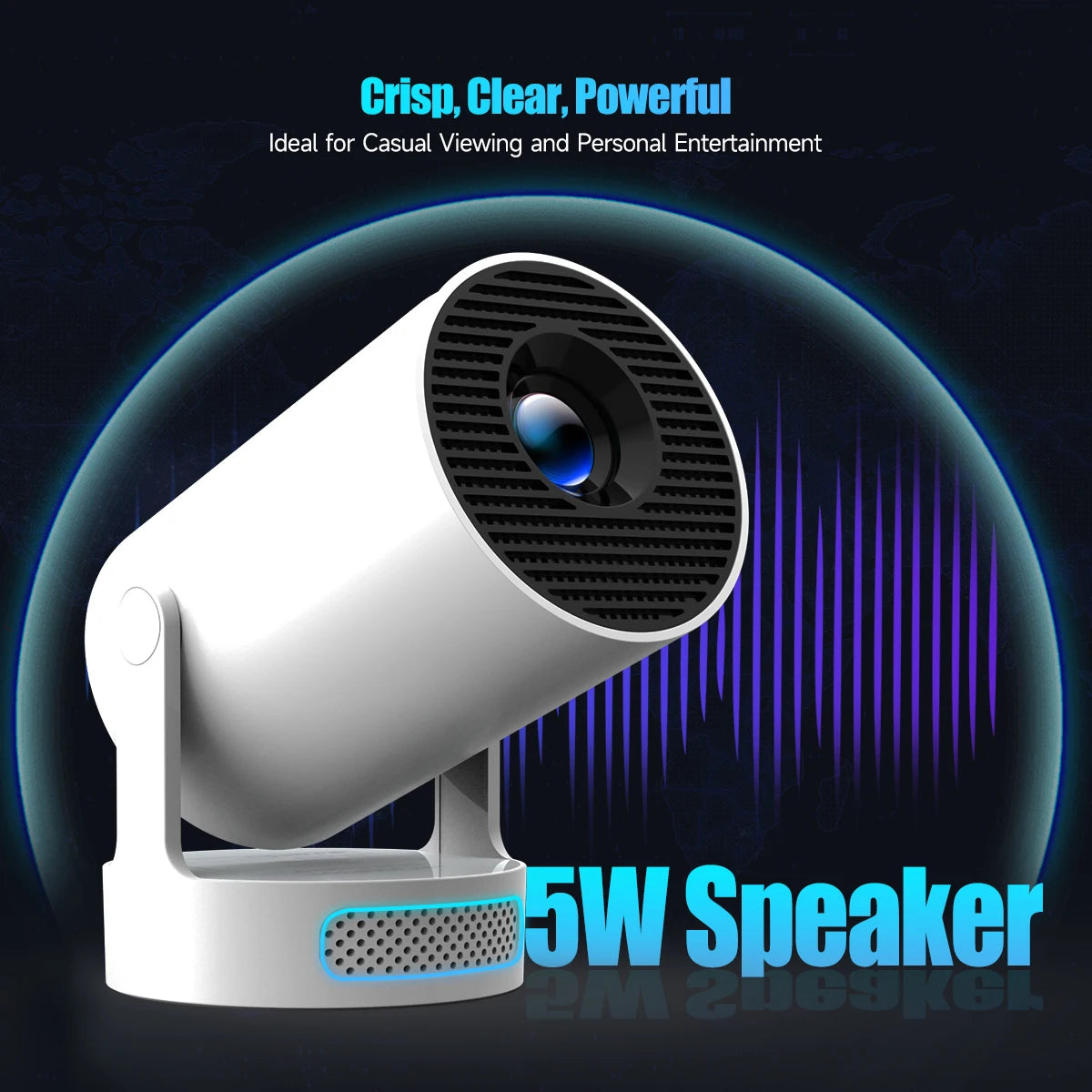Magcubic HY300 Pro Projector 8000 Lumens Android 11 WiFi 6