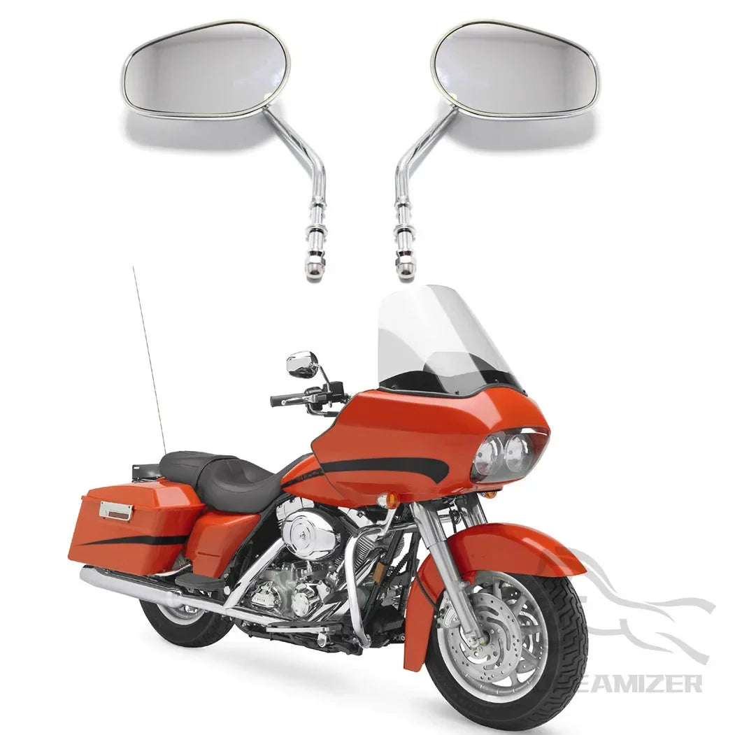 8MM For Harley Davidson Sportster 1200 XG500 Softail Mirrors