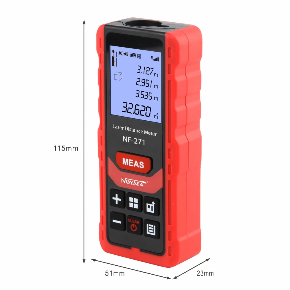 Noyafa NF 271 Laser Distance Meter 40M 80M Range Finder