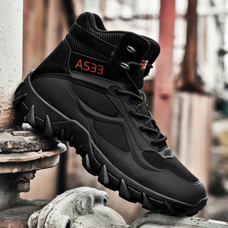 Men's Tactical Boots Anti Collision Durable Hiking Outdoor
