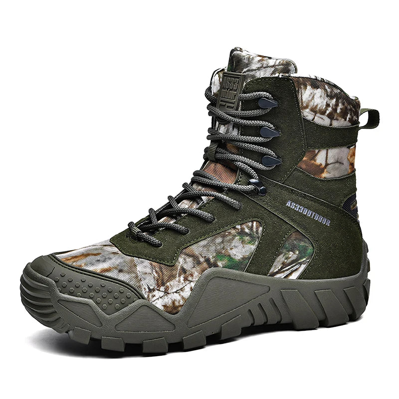 Men's Waterproof Hiking Boots, Lightweight Outdoor Work Boots