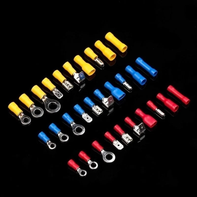 Insulated Cable Connector 280 Pcs Ring Spade Fork Terminals