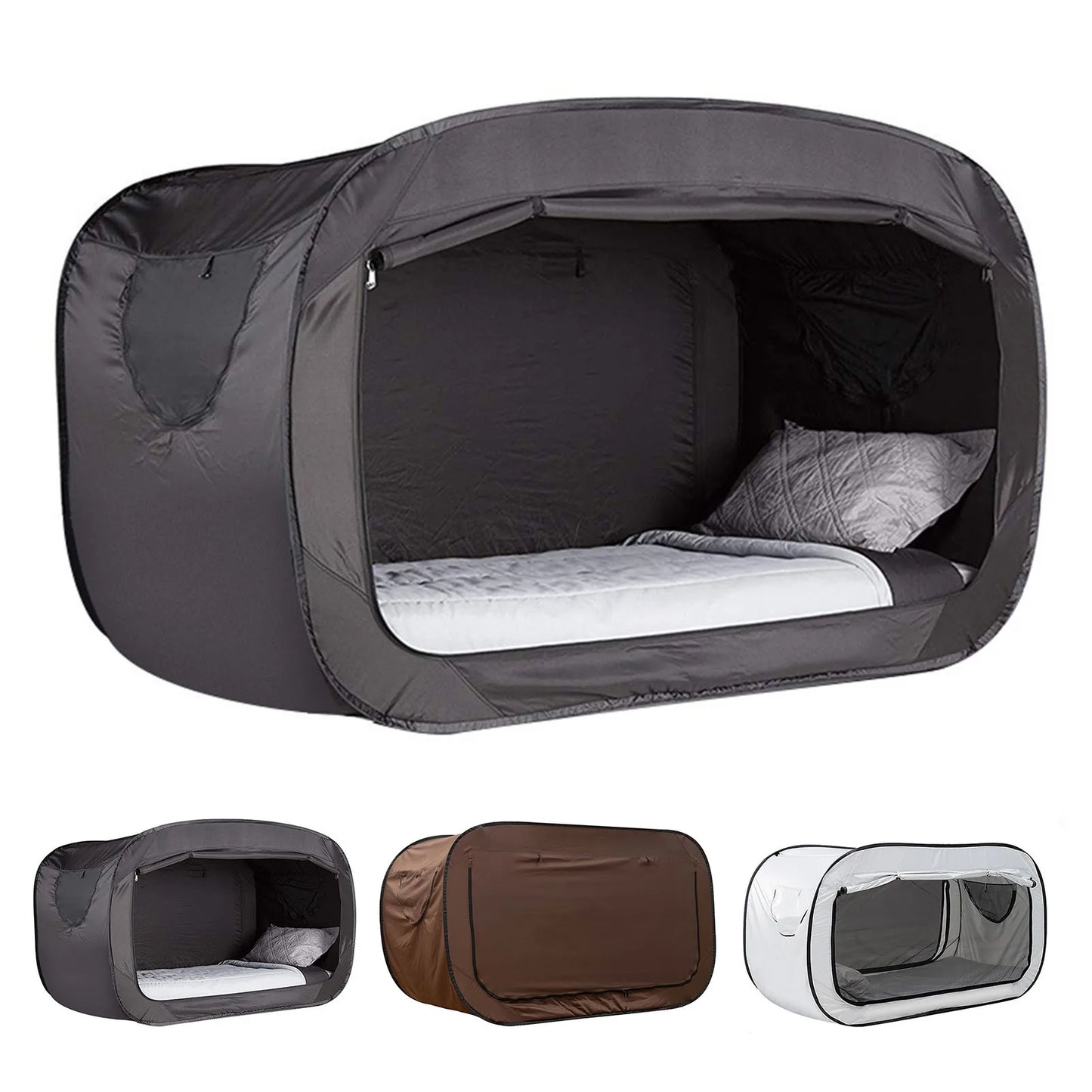 Outdoor Folding Privacy Pop Bed Tent Camping Fully Enclosed Shading Tent for Kids and Adults