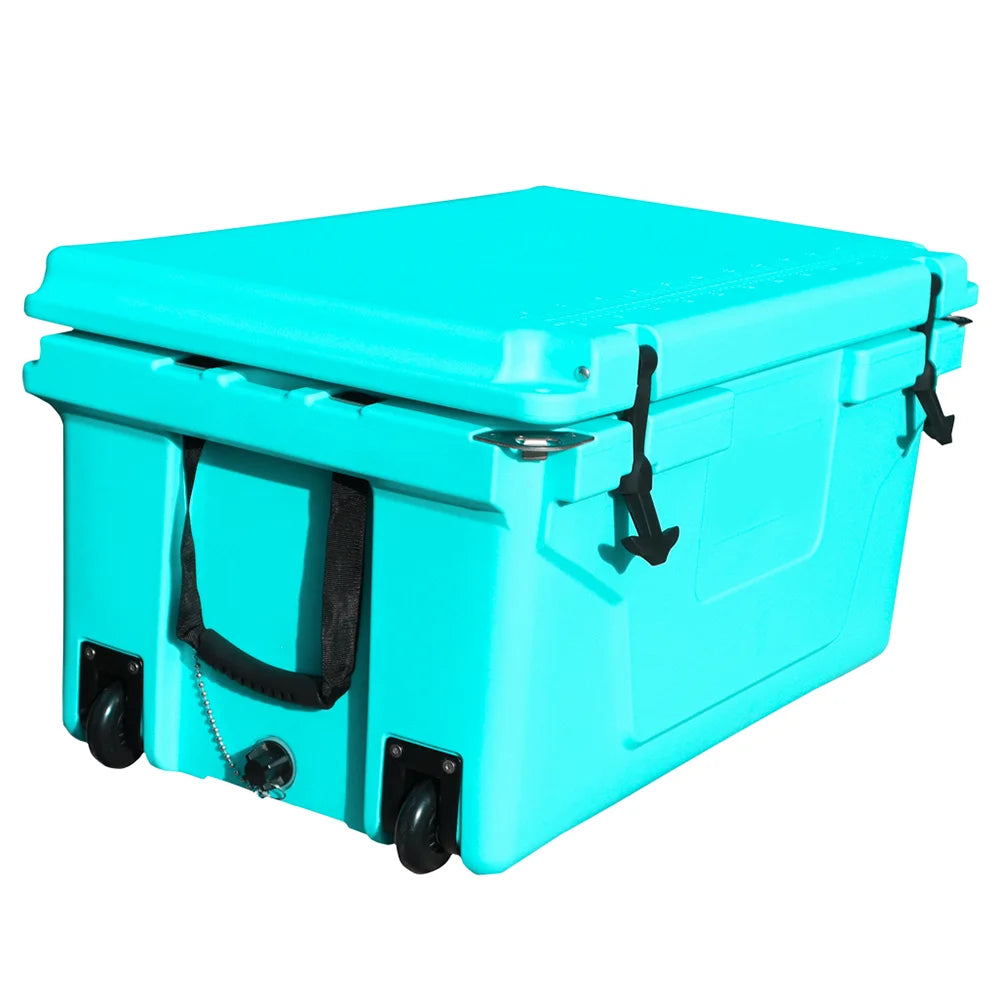 Hot Sale Blue 65QT Outdoor Refrigerator Fish Fridge Cooler
