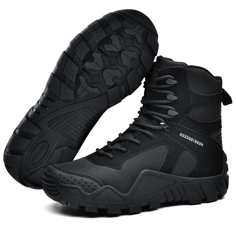 Men's Waterproof Hiking Boots, Lightweight Outdoor Work Boots