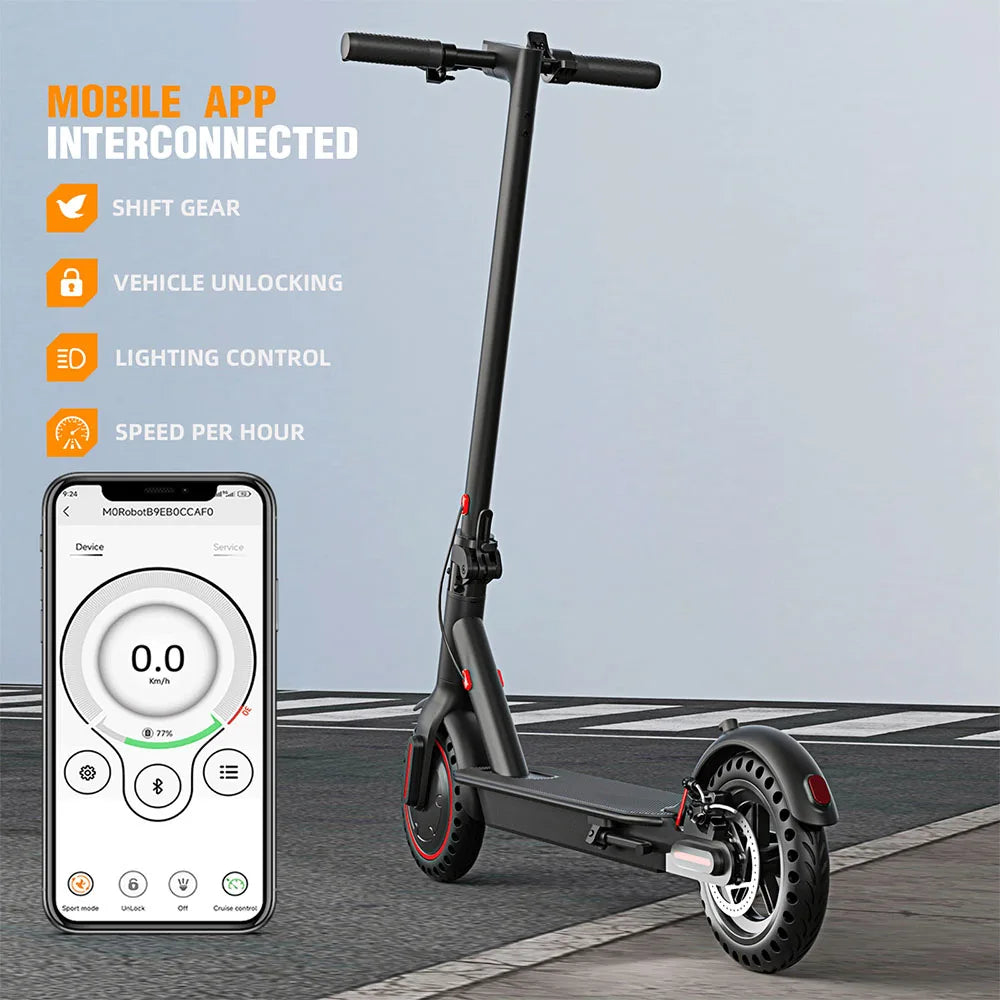 350W Foldable Electric Scooter for Adults Teens Lightweight