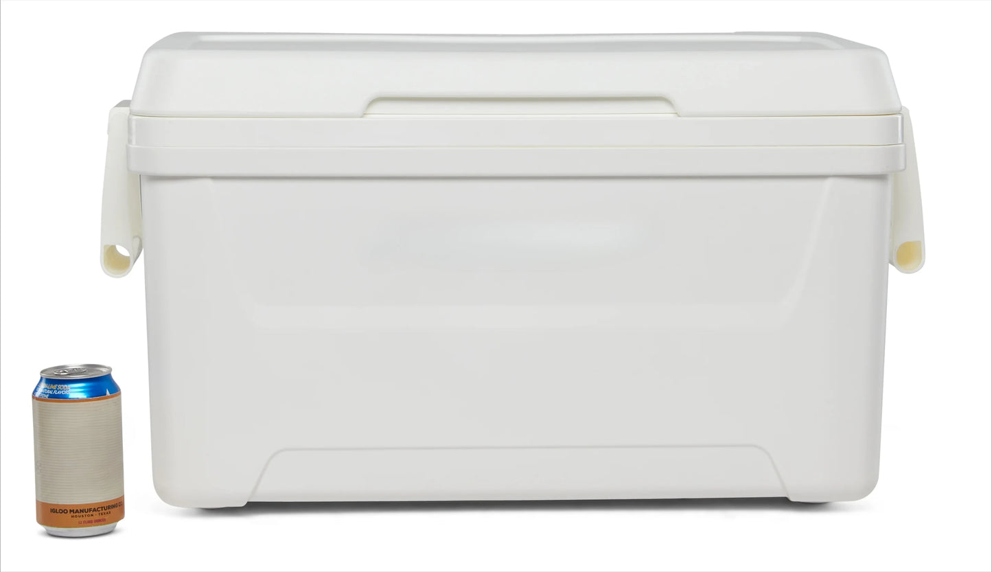 48-Quart Outdoor Picnic Camping Cooler Red Portable Easy Clean
