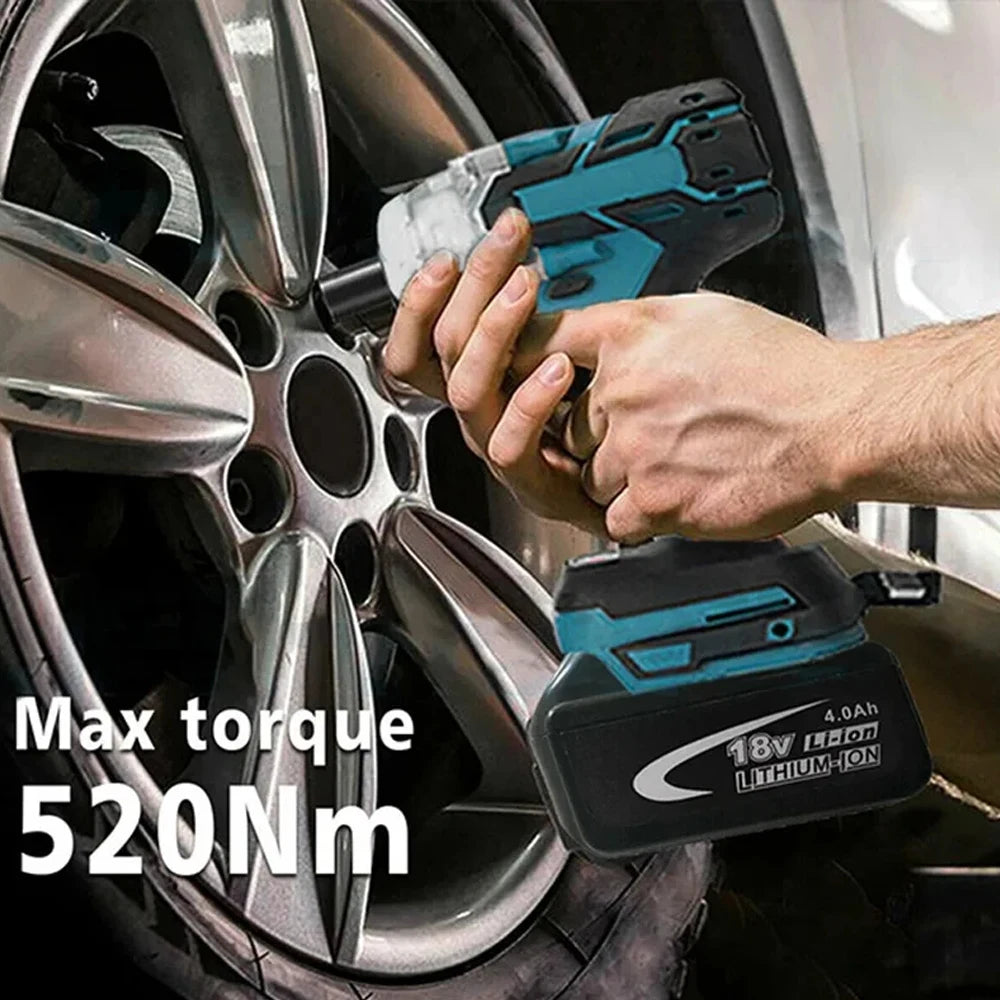 Brushless 125mm Angle Grinder Impact Wrench 18V Kit