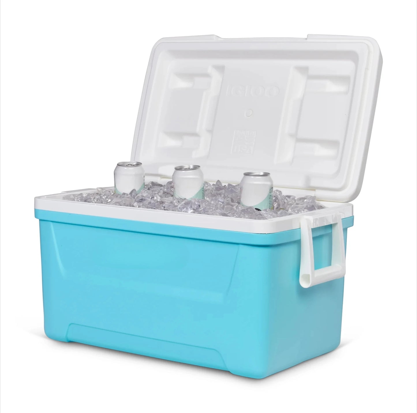 48-Quart Outdoor Picnic Camping Cooler Red Portable Easy Clean