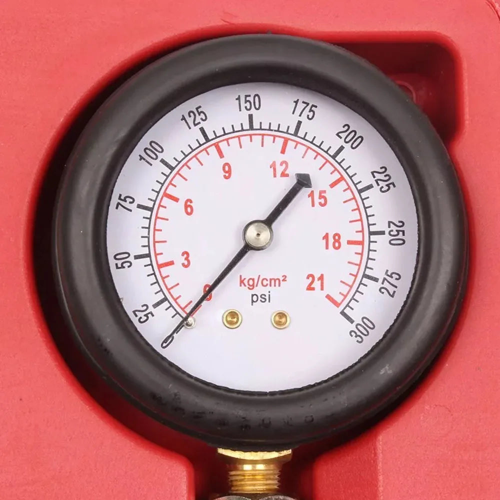 Petrol Engine Cylinder Compression Tester Kit 0-300PSI Gauge