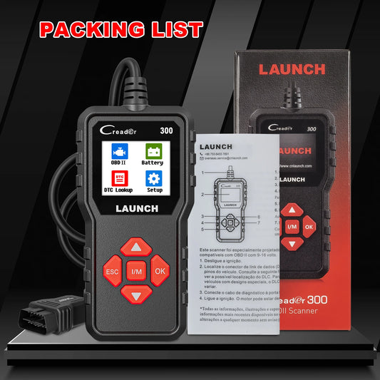 Launch X431 CR300 OBD2 Scanner Code Reader Lifetime Update