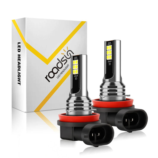 H11 9005/HB3 9006/HB4 5202 Bulbs 30000LM High Power 2pcs