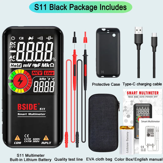 BSIDE Smart Digital Multimeter EMF Tester 0 To 620V USB