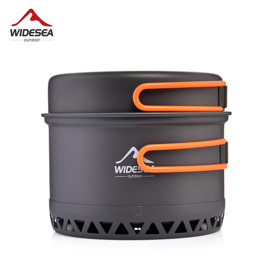 Widesea Camping 1.3L 2.3L Cookware Outdoor Cooking Set