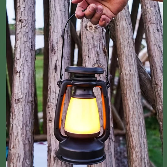 Solar Camping Lamp Portable Rechargeable Atmosphere Lighting