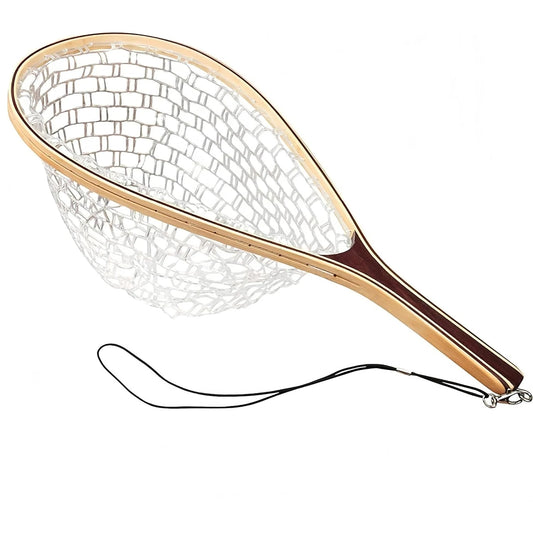 Fly Fishing Net Soft Mesh Trout Net With Handle For Anglers