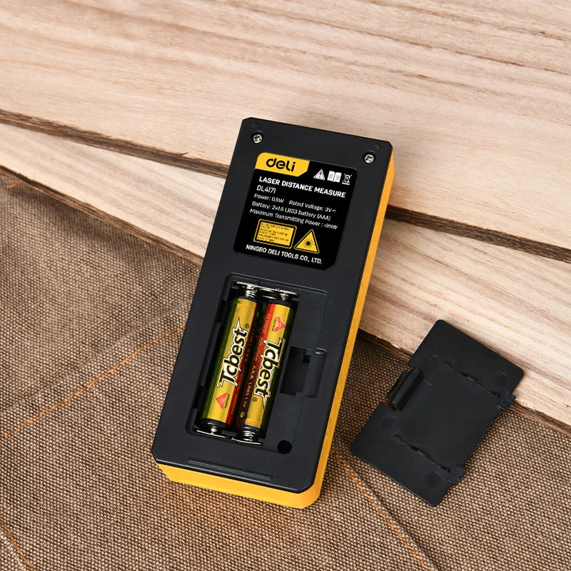 Deli Laser Distance Measure 120m Range 30 Data Memory