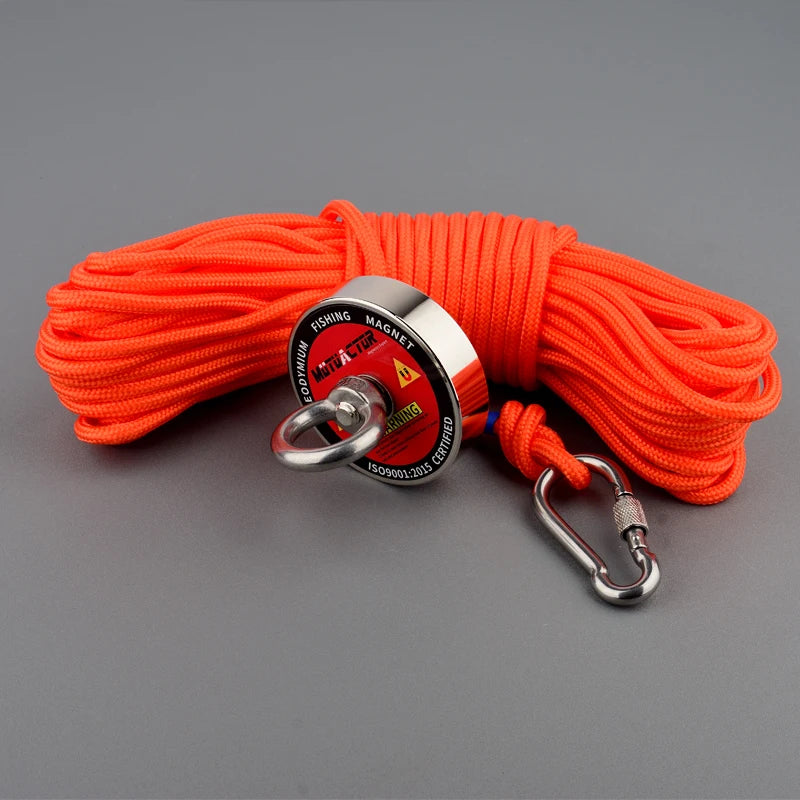 N52 Neodymium 150Kg Fishing Magnet Salvage Magnet Printed