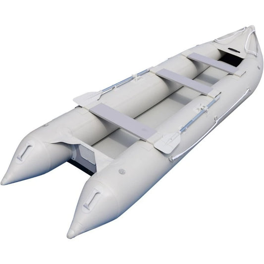 15.4Ft Inflatable Kayak Fishing Tender 4 Person Kayaks