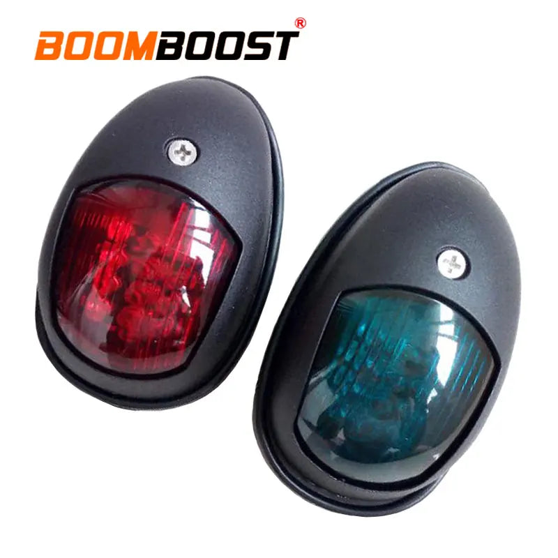 ABS Navigation Light Waterproof Red Green LED 12V Boat