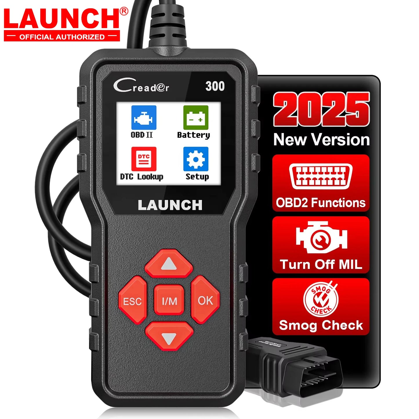 Launch X431 CR300 OBD2 Scanner Code Reader Lifetime Update