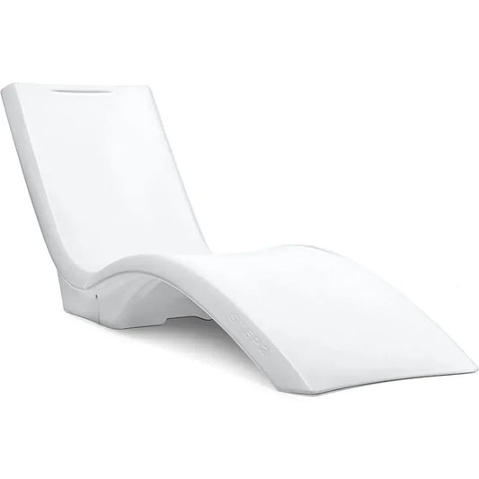 HOME.HOT.Pool Lounger, Waterproof Patio Furniture for Sun Shelf