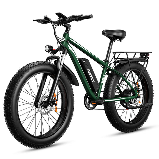 AMYET Electric Bike EB26 1500W 48V 15AH Fat Tire E Bike