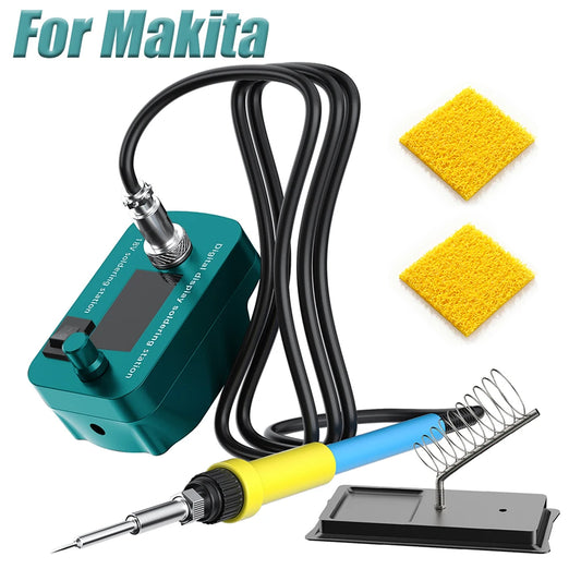 Cordless Electric Soldering Iron Station Tool For Makita 18V