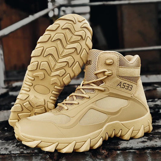 Men's Tactical Boots Anti Collision Durable Hiking Outdoor