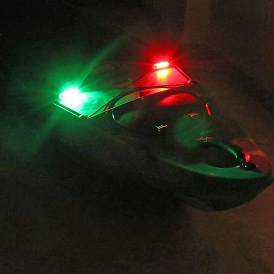 Led Boat Navigation Light Type C Charging 4 Modes Lamp