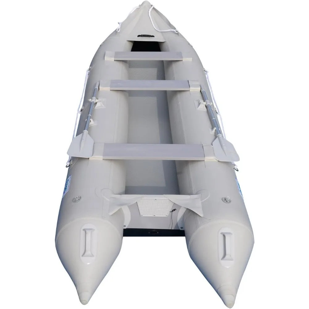 15.4Ft Inflatable Kayak Fishing Tender 4 Person Kayaks